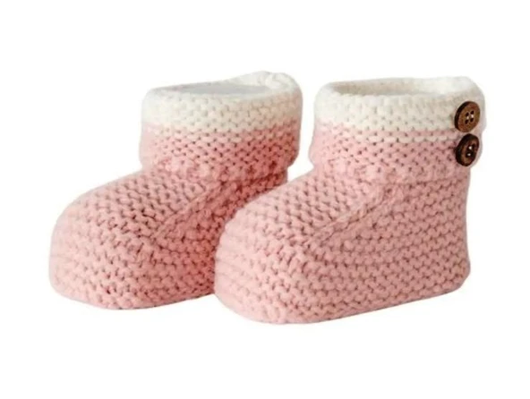 Andywawa Bebek Triko Patik - Resim 4