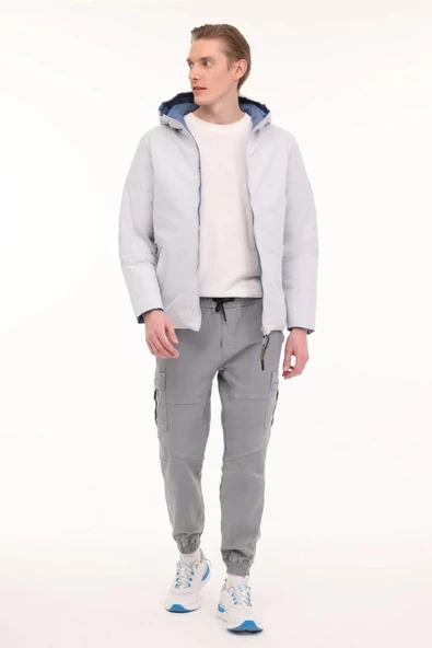 LUMBERJACK ML LUCAS COAT 1N55 4PR ÇİFT YÖNLÜ ERKEK MONT - 12