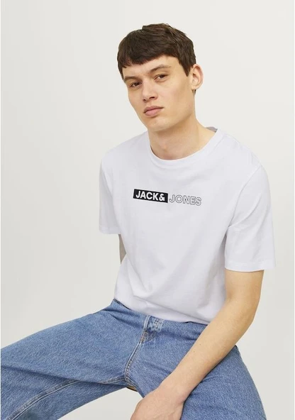 JJECORP LOGO TEE PLAY SS O-NECK NOOS White White M - 3