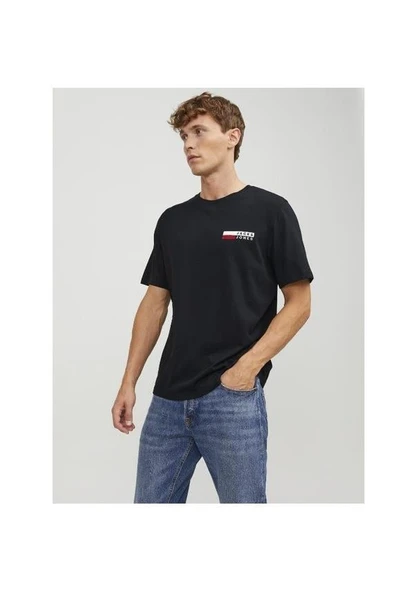 JJECORP LOGO TEE PLAY SS O-NECK NOOS Black Black XL - Resim 2