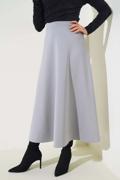 Uzun Scuba Etek Gri ürün görseli 1