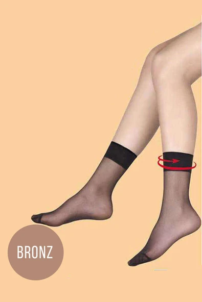 Müjde 20 Den İnce Soket Çorap 38 Bronz ürün görseli