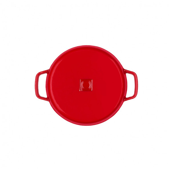 Hecha Demir Döküm 19 cm Sahan Kırmızı - 2