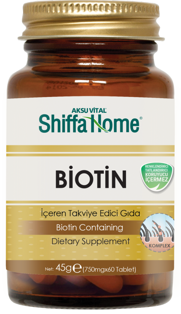 Shiffa Home Biotin Kapsül 60 Adet