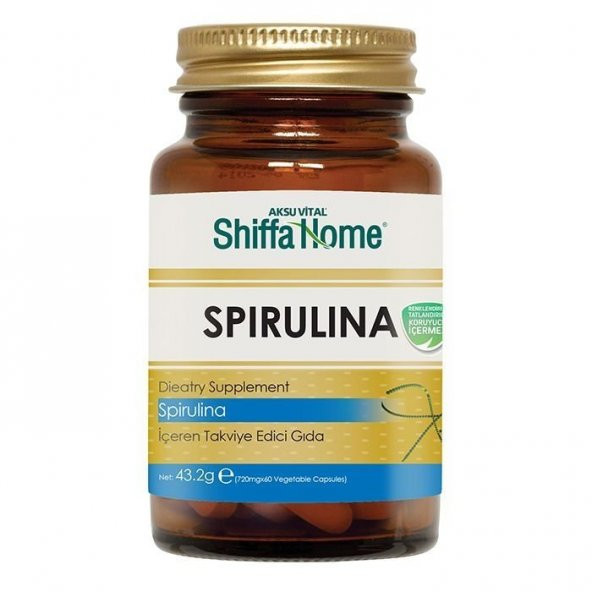 Shiffa Home Spirulina Kapsül 60 Adet