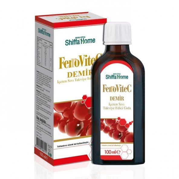 Shiffa Home Ferrovitec Demir İçeren Şurup 100 ml