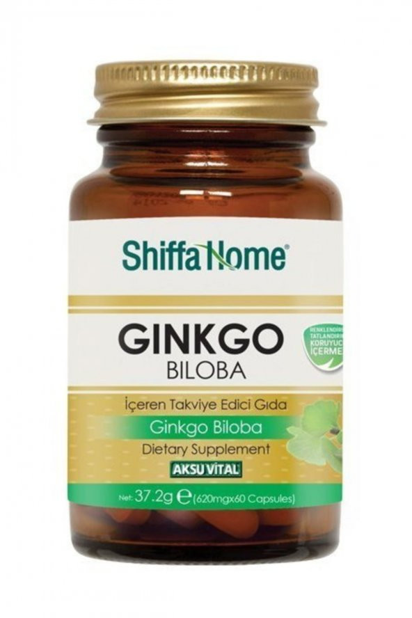 Shiffa Home Ginkgo Biloba Kapsül 60 Adet - 1