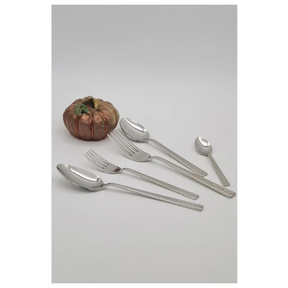 Dilay Çelik Anka 60 Parça Çatal, Kaşık, Bıçak Takımı - 2