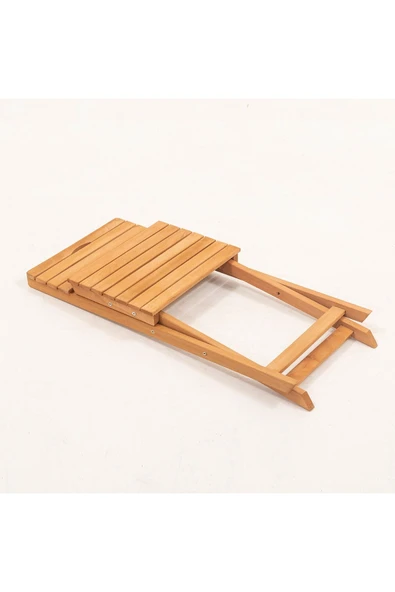 6+1 Minderli Balkon Bahçe Mutfak Bistro Set Katlanır Masa-sandalye - ANTRASİT - 7