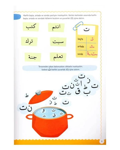 Harfleri Öğreniyorum Erdem Yayınları - Resim 2