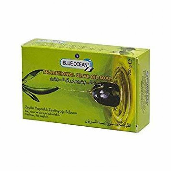 Blue Ocean Zeytin Yaprağı Ekstraktlı Zeytin Yağlı Sabun 200 Gr - 1