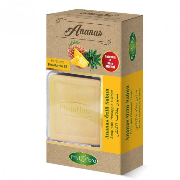 Mindivan Phyto Flora Ananas Sabunu 130 gr - 1