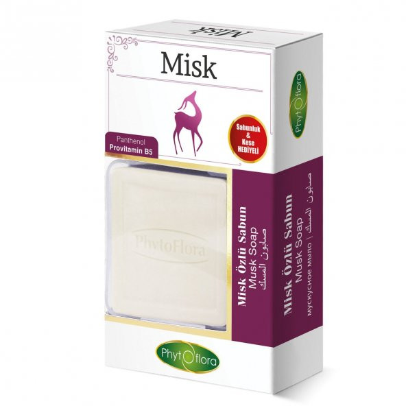 Mindivan Phyto Flora Misk Özlü Sabun 130 gr