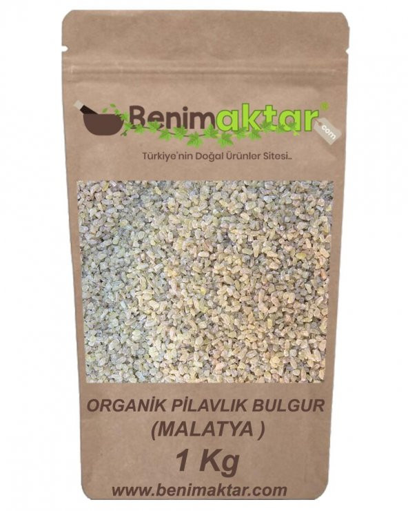 BenimAktar Bulgur Malatya Organik Pilavlık 1 Kg