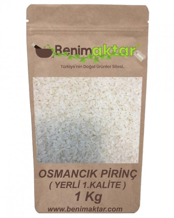 BenimAktar Osmancık Lüks Baldo Pirinç 1 Kg