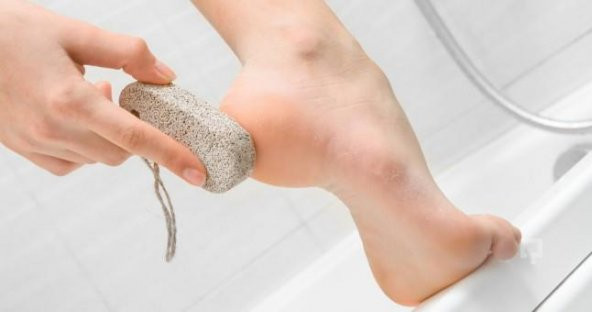 5 Adet Lazer Topuk Taşı Ponza Taşı Kadife Yumuşaklığı Nasır Peeling - Resim 4