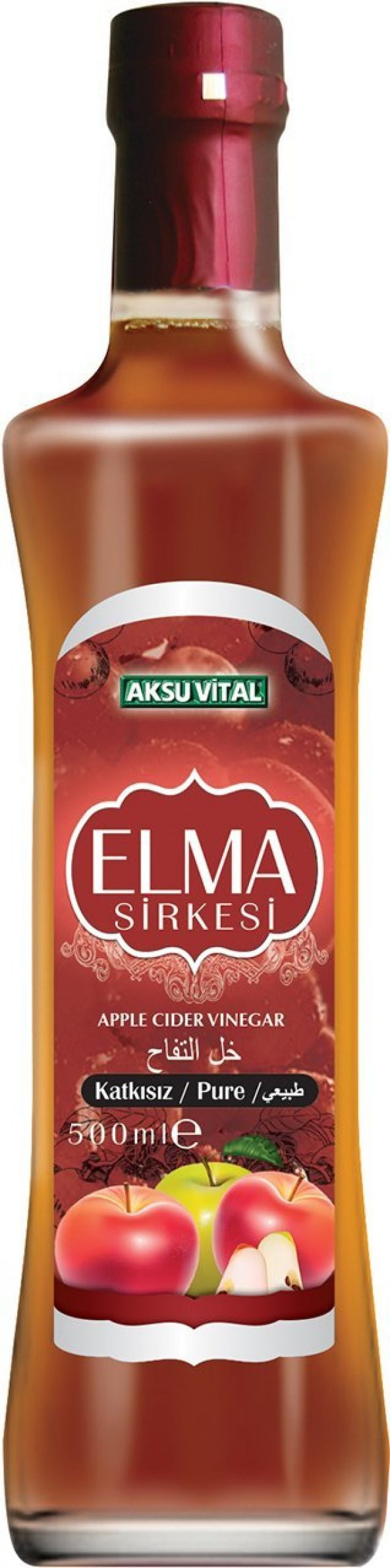 Aksuvital Elma Sirkesi 500 ml