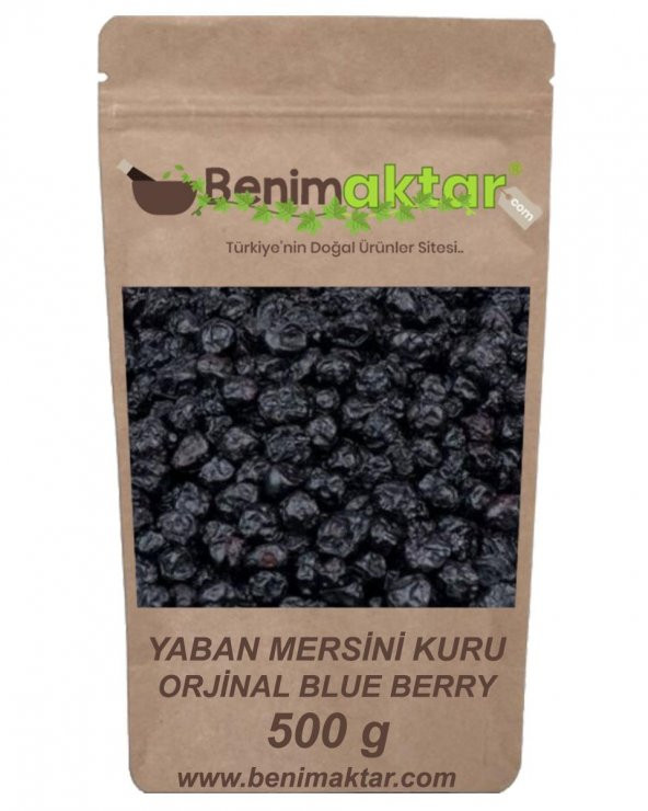 BenimAktar Yaban Mersini Blueberry Orijinal 500 Gr