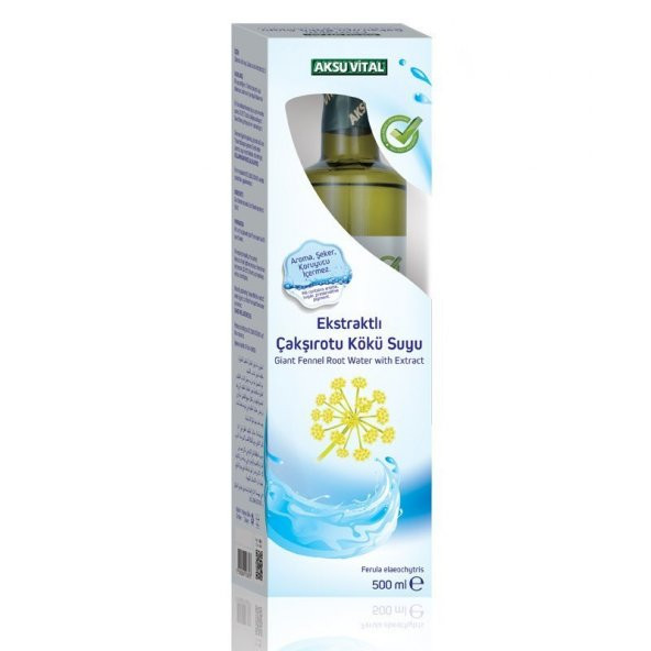 Aksuvital Ekstratlı Çakşır Kökü Suyu 500 ml