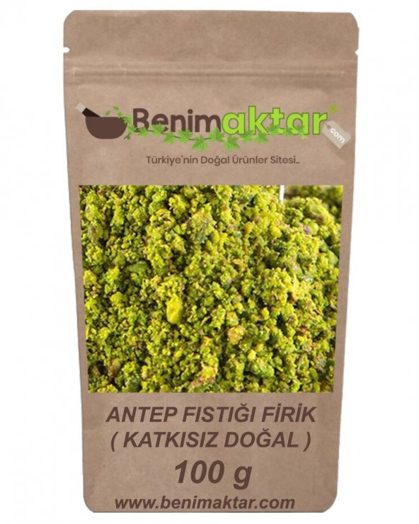 BenimAktar Antep Fıstığı İçi Toz Firik Fıstık 100 Gr