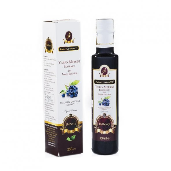 İmmunat Yaban Mersini Ekstraktı 250 ml - 1