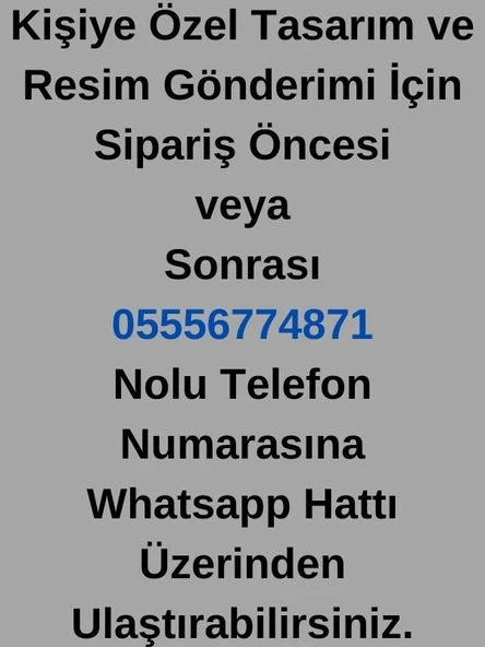 Kişiye Özel Kapı Yazısı - Metal Kapı İsimliği - Dolap İsimliği - Resim 3