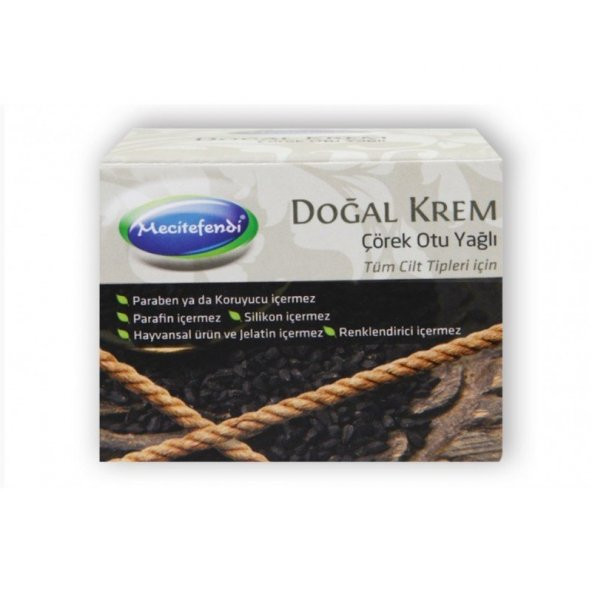 Mecitefendi Doğal Çörek Otu Kremi 100 ml