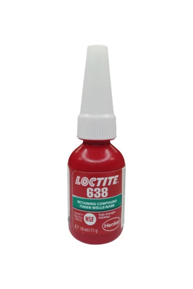 Loctite Yapıştırıcı Vida Kilitleme 10 ml 638