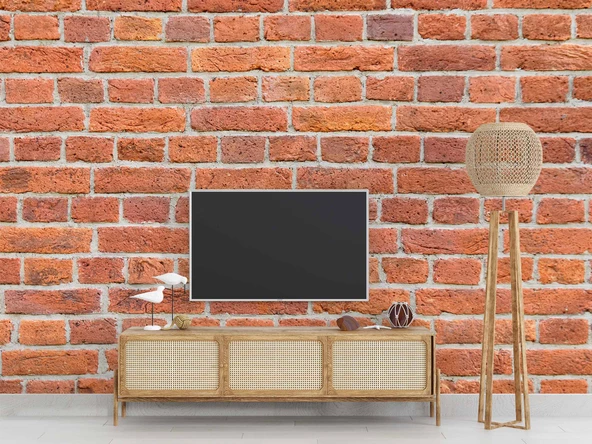 3 Boyutlu Renkli Mermer Görünümlü Duvar Kağıdı - Resim 3