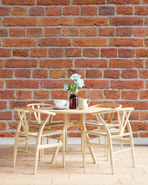 3 Boyutlu Renkli Mermer Görünümlü Duvar Kağıdı - Resim 5