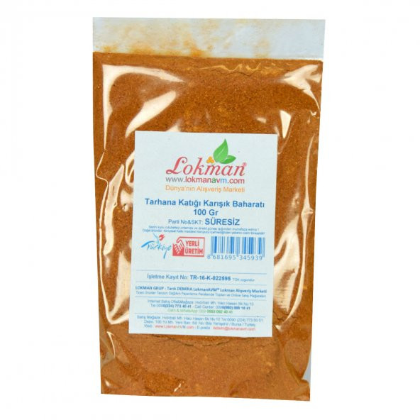 Tarhana Katığı Karışık Baharatı 100 Gr Paket - 2