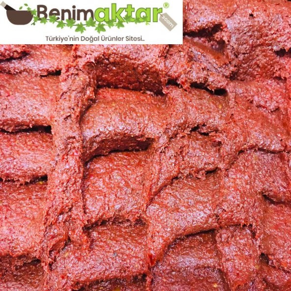 BenimAktar Tatlı Biber Salçası Hatay Doğal El Yapımı Güneş Salçası 5 Kg - 2