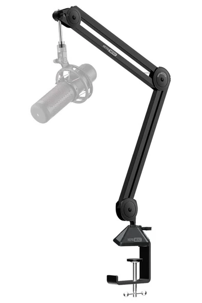 Hepa Merz N-PRO33 Yüksek Kaliteli Stüdyo Tipi Masa Mikrofon Standı Sehpası (33x33 cm) - Resim 3