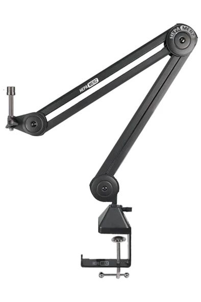 Hepa Merz N-PRO33 Yüksek Kaliteli Stüdyo Tipi Masa Mikrofon Standı Sehpası (33x33 cm) - Resim 2