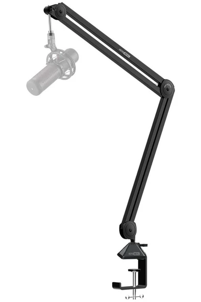 Hepa Merz N-PRO46 Yüksek Kaliteli Stüdyo Tipi Masa Mikrofon Standı Sehpası (46x46 cm) - Resim 3