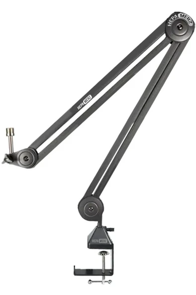 Hepa Merz N-PRO46 Yüksek Kaliteli Stüdyo Tipi Masa Mikrofon Standı Sehpası (46x46 cm) - Resim 2