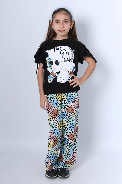 KIZ ÇOCUK YAZLIK İKİLİ TAKIM B22 - Resim 2