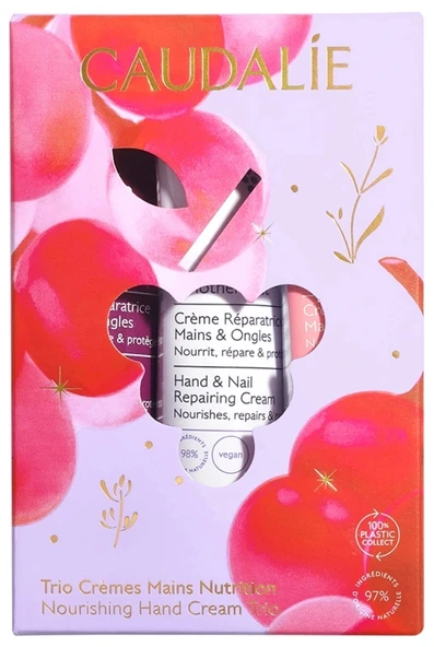 Caudalie Besleyici El ve Tırnak Kremi Üçlü Set