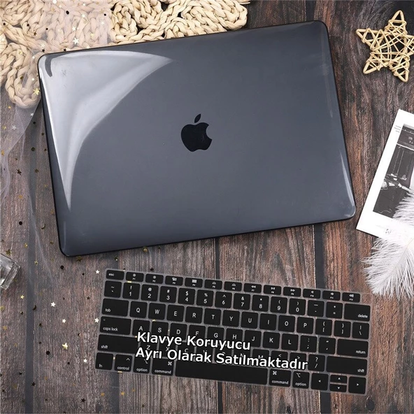 Macbook Air Kılıf 13 inç Parlak Kristal (Eski USB'li Model 2010-2017) A1369 A1466 ile Uyumlu - 11
