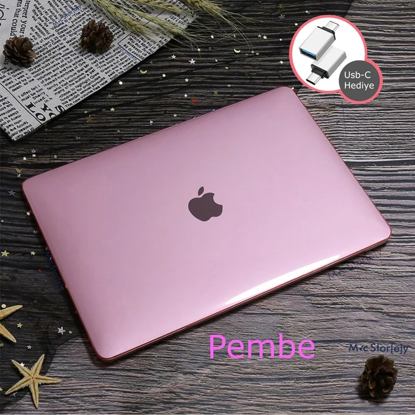 Macbook Pro Kılıf 16 inç Kristal (Touchbarlı 2019 yılı Üretimi) A2141 ile Uyumlu - 12
