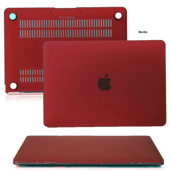 McStorey Macbook Pro ile Uyumlu Kılıf 2016/2019 HardCase A1706 A1708 A1989 A2159 Mat - 5