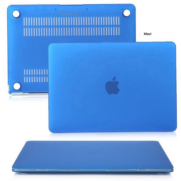 McStorey Macbook Pro ile Uyumlu Kılıf 2016/2019 HardCase A1706 A1708 A1989 A2159 Mat - 9