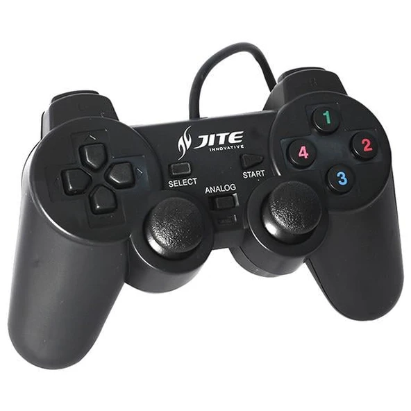 Powermaster USB Game Pad Joystick Oyun Kolu PM-17172 Bilgisayar Pc İçin Oyun Konsolu - 4