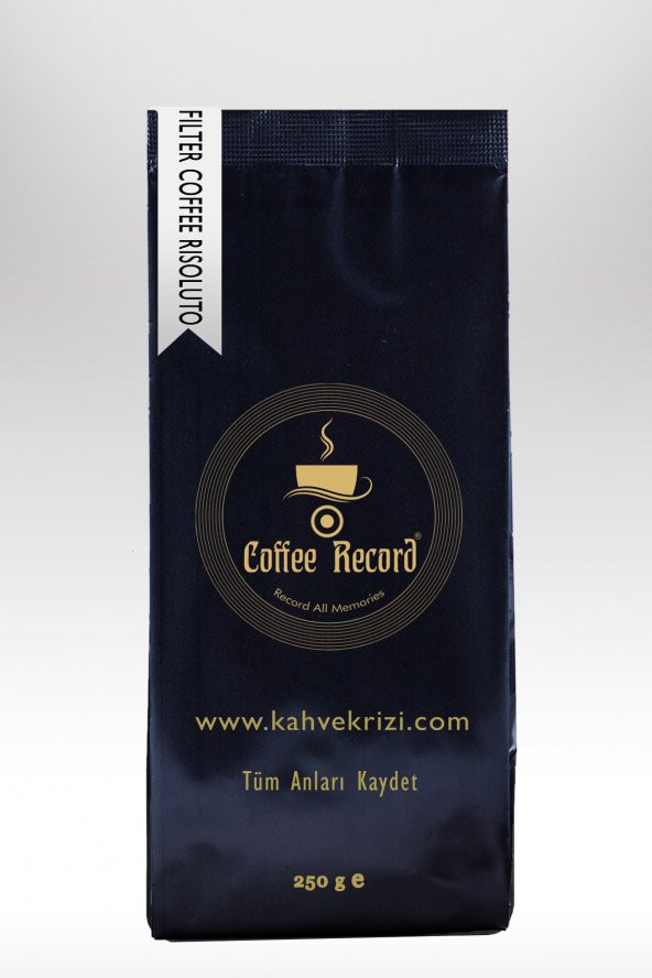 Coffee Record - Fiter Cofee Risoluto 250 gr