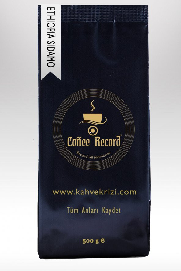 Coffee Record - Ehiopia Sidamo 500 gr (orta içim)