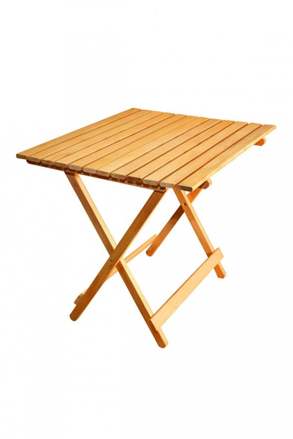 Ahşap Katlanır Masa Piknik Masası Balkon Masası - 5