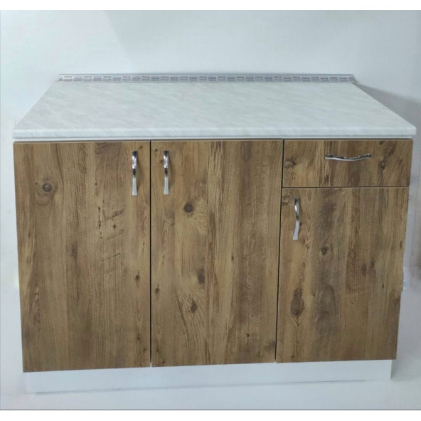 KBS MOBİLYA 18MM MDF LAM 120CM GENİŞLİK HAZIR MUTFAK DOLAPLARI - 6