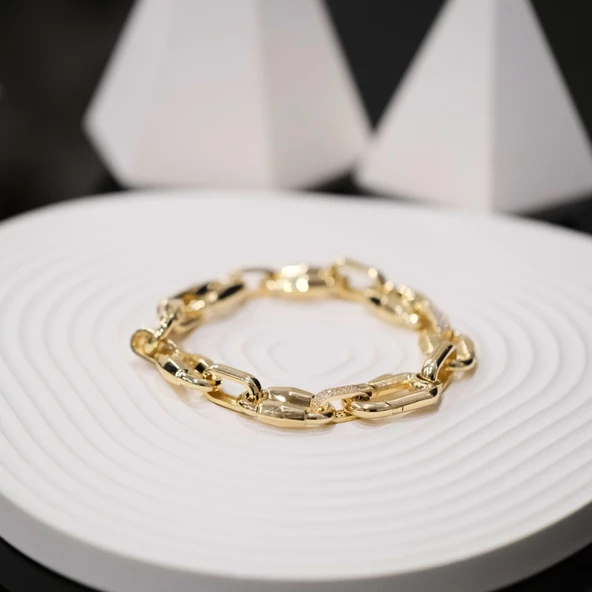 14 Ayar Altın Bileklik Ziynet Gold ZG2145 - 3