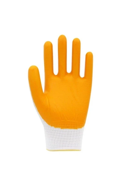 Sarı Nitril İş Eldiveni 12'li pn7 - 3