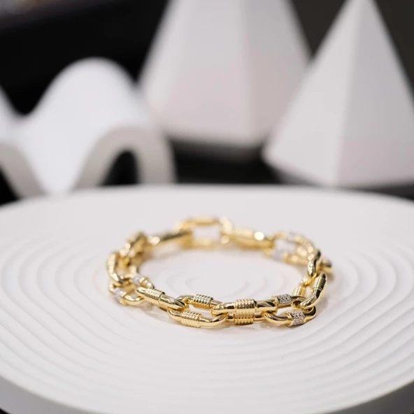 14 Ayar Altın Bileklik Ziynet Gold ZG2149 - 3